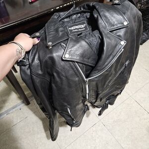 Leather jacket